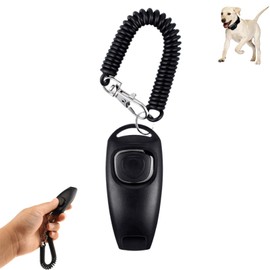 Dog Whistle Rütter Callback, 2-in-1 Clicker Dog, Dog Whistle High Frequency Silent, Clicker Dog, Dog Whistle Bracelet, Whistle Clicker Set, Dog Whistle Callback, for Cat Dog Training
