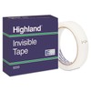 Highland Transparent Tape, 1 Roll, 3/4 in x 72 yd