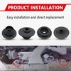 Icyhaws 4PCS Car Radiator Mount Bushing, Rubber Radiator Bracket Compatible
