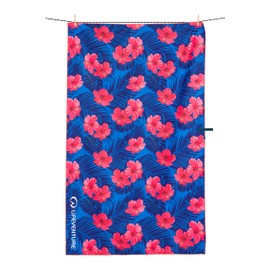 Lifeventure Recycled SoftFibre Travel Towel — Compact, Lightweight Quick-Dry Sports & Beach Towel, Sand-Free Design, Giant (Oahu)