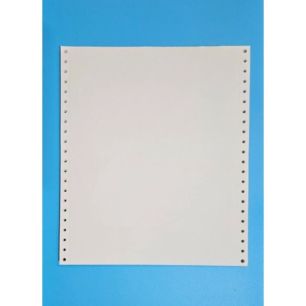 Unbranded 100 Sheets Dot Matrix Tractor Feed Computer Paper Continuous