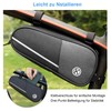 APOMOONS Bicycle Frame Bag Bicycle Frame Bag with Reflective Function