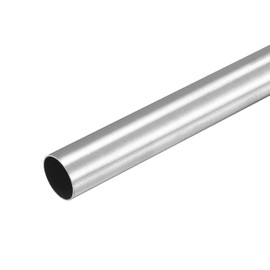 sourcing map Stainless Steel Pipe 16 mm x 0.5 mm x 250 mm Round Tube Stainless Steel V2A Stainless Steel Round Tube WST 1.4301 Spacer Sleeves 304 Pipe Round Profile for Railing Stairs Balcony Railing