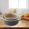 Colander Bowl Set | Fruit and Vegetable Washing Strainer Bowl