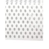 Unique Party 37283 - Plastic Silver Polka Dot Tablecloth, 9ft