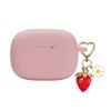 AGAOSH for JBL Vibe Beam/JBL Vibe 200TWS Case Cover,Cute Strawberry