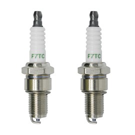 2Pcs F7TC Spark Plug Replacement for GX120 GX160 GX200 GX240 GX270 GX340 GX390 GCV160 GCV190, Sparkplugs for 4-Stroke Engine Generator Lawnmower Chainsaw Tractor Water Pump Go Kart Rototiller