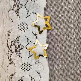20 Pcs Gold Star Hair Clips Metal Snap Hair Clips Hair Barrettes Hair Side Clamps Headdress Cute Hair Accessories for Women Girls Kids Hair Clips