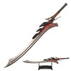 Sword Valley Red Queen - Royal Crimson-Themed Ornamental Blade with
