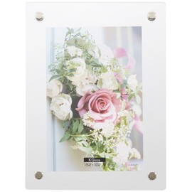 NAKABAYASHI アクリル製 ピクチャーフレーム スタンドタイプ ポストカード用 フ-ACS-PC