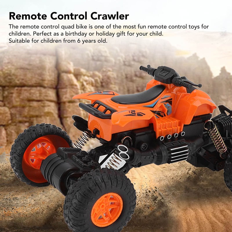 Remote Control Quad Bike 4 Way 1/18 Scaled RC Off