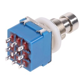 TEMOOUES 9 Pin 3PDT Foot Pedal H-Box for Electric Guitar Effects True Bypass