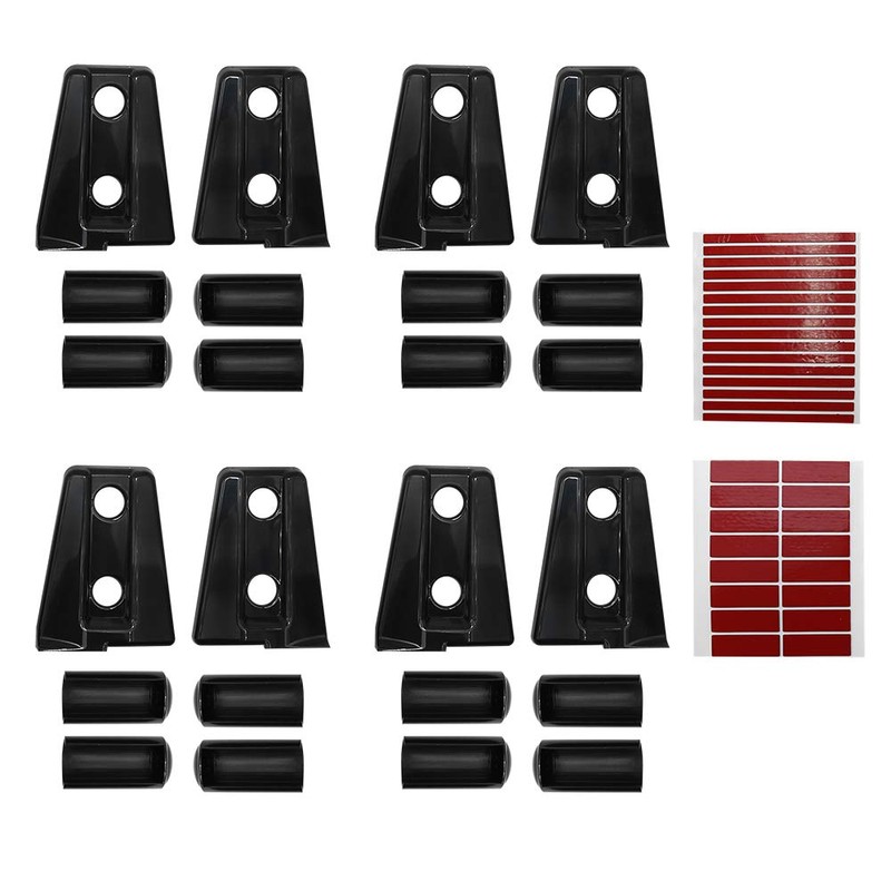 Anxingo 8 Pack Door Hinge Covers Protector Replacement for Jeep