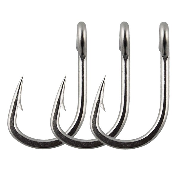 Fishing Hooks Saltwater Extra Strong Stainless Steel Fishing Hook Live Bait Fish Hooks Saltwater Fishing Tackle 9/0