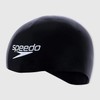 Speedo Unisex Adult Fastskin Swimming Cap, Black/White, M