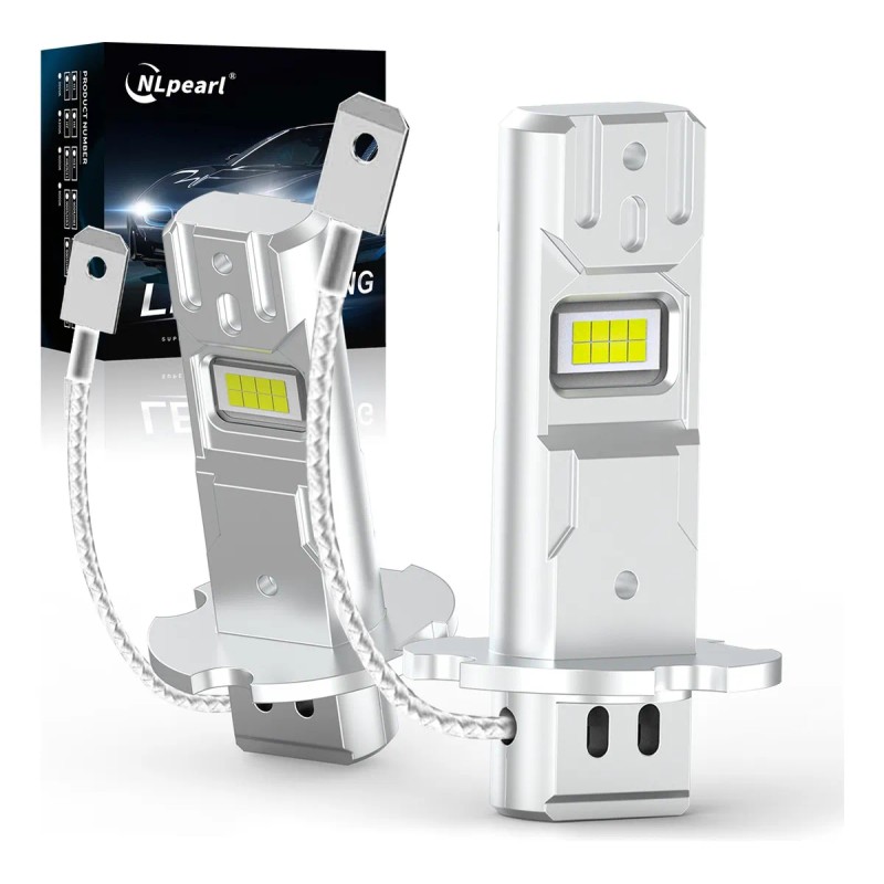 Kit De Faros Led H1 H3 Plug & Play 1:1