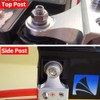Vgate 6x2/0 AWG Gauge Post Battery Terminals, for Lithium or
