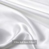 Ersmak Satin Pillowcase Standard Set of 4, Ultra Soft &