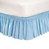 Pleated Three Sides Fabrics Wrap Around Style Egyptian Cotton Elastic