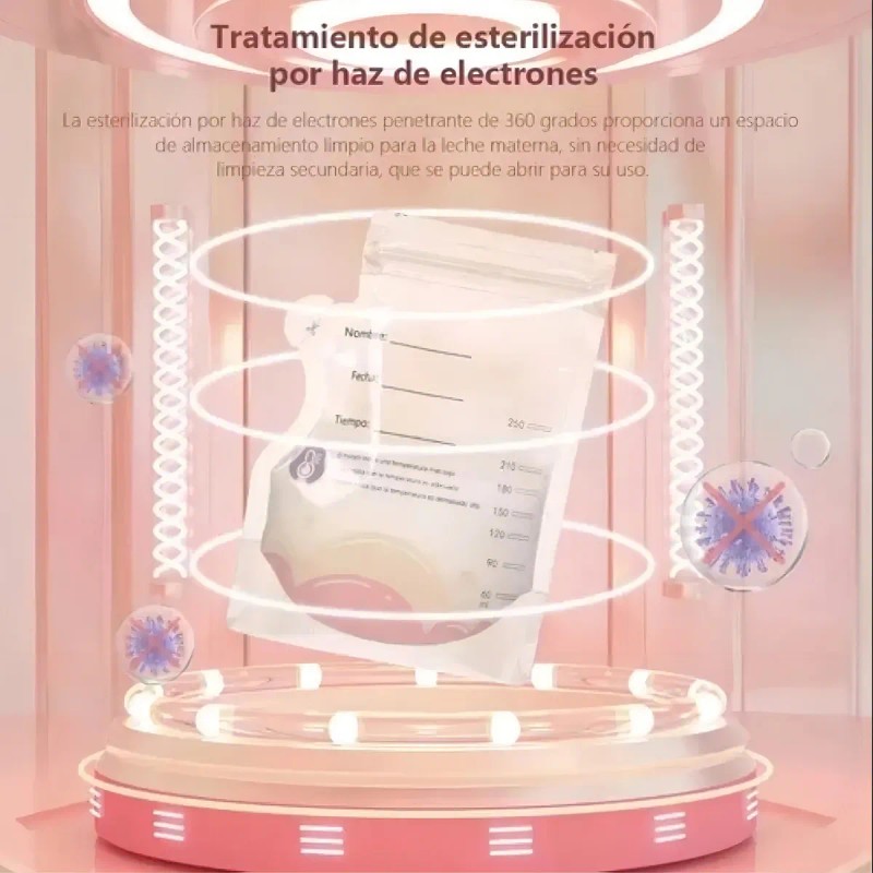Bolsa De Almacenamiento De Leche Materna 250ml 120 Piezas