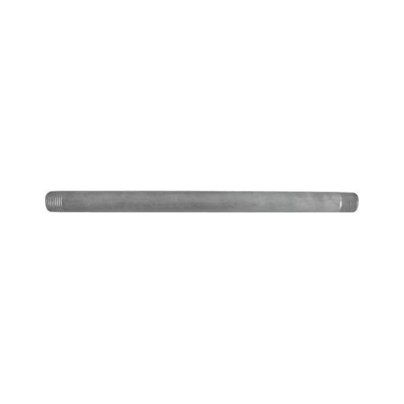 3/8 x 4" 316 Stainless Steel Schedule 80 Nipple TBE