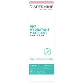 Diadermine Day Cream PH7 - Day Moisturising Mat - 50 ml Charge of 2