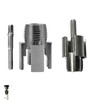 Pipe Threading Tool, Internal and External Threading Tool Set, 1/2