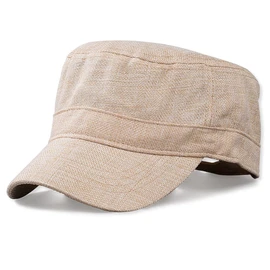 Haberry Work Cap, Plain Work Cap, Stylish, Adjustable, Men's, beige, Free size