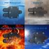 Helunsi Waterproof Junction Box 3 Way, IP68 External Waterproof Electrical
