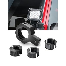 Samman Mounting Bracket, Pipe Pinching Type, Roof Carrier, Stainless Steel, Durable, No Drilling Required, Metal Fittings, Aluminum, High Quality, Easy Installation, Floodlight, Headlight, Work Light,