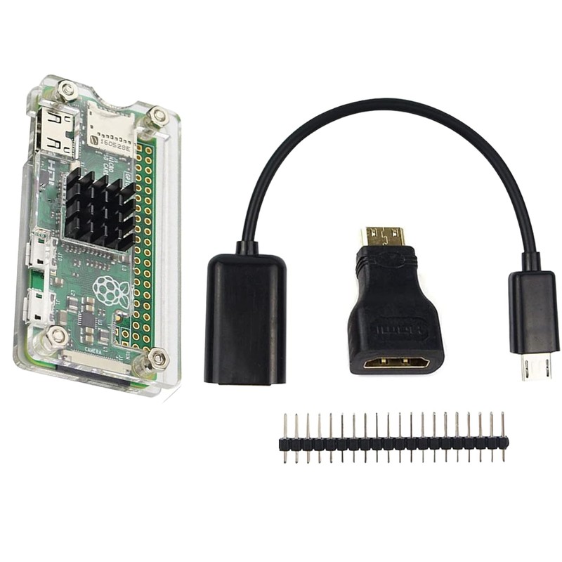 A-DIGISHUO Raspberry Pi Zero W Complete Kit 1GHz 512M wtih