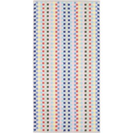 Cawö Home Campina Karo 6234 Hand Towels 50 x 100 cm Multi-Coloured Pack of 12