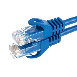 Cables Direct Online Cat5e 10FT Network Ethernet Patch Cable, 350Mhz Internet Wire, Compatible with PC, Laptop, Modem, Router, TVs, Printer Cord, Consoles for Home and Office, Blue