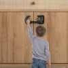 4 Pack Cabinet Locks with Combination Baby Proof Cabinet Door