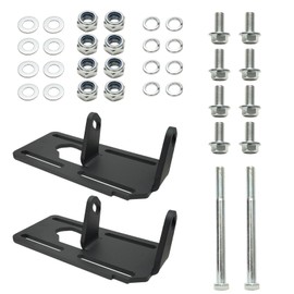 Universal Lift LS Engine Conversion Mounts for 1973-1998 Chevy/GMC Trucks - Adjustable Swap Brackets Compatible with LS1/LS3/6.2L Vortec & C10/C1500/K1500 2WD/4WD