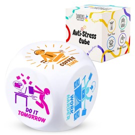 Anxiety Relief Items for Women Men - Stress Relief Gifts for Women – Squishy Fidget Toys - Adult Fidget Toys - Stress Cubes - Stress Balls for Adults