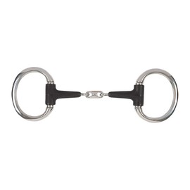 Shires Equikind+ Peanut Link Eggbutt Steel 5.5 Inch