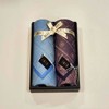 Daks 대구백화점 닥스남녀2매 수빈사 손수건 세트(DT306번) Daegu Department Store Daks Men's and Women's 2-Piece Subinsa Handkerchief Set (Model DT306)