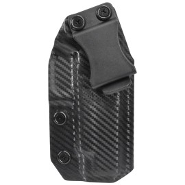 Maxtor Tactical IWB Low Sweat Shield Holster fits Glock 19, 23, 32 - Carbon Fiber, Right