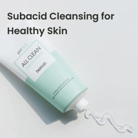 Limpiador En Gel Facial Coreano All Clean Green Foam 150g Sensible Noche