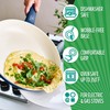 GreenLife Soft Grip Healthy Ceramic Nonstick 12 Piece Cookware Pots