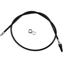New Rplacement PRO 06-0010 Black Vinyl Speedometer Cable For Harley-Davidson