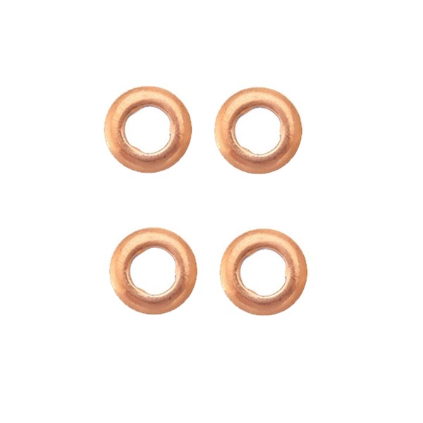 MKAREPAR 4 x Diesel Engine Injector Copper Washers Sealing Rings