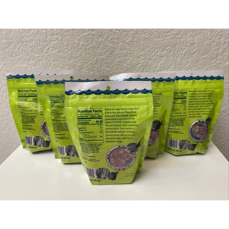 Trader Joe's 5 Pack Trader Joe's Super Sour Scandinavian Swimmers