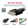 chenyang CY SFF-8611 to SFF-8639 Cable, OCuLink PCIe PCI-Express SFF-8611