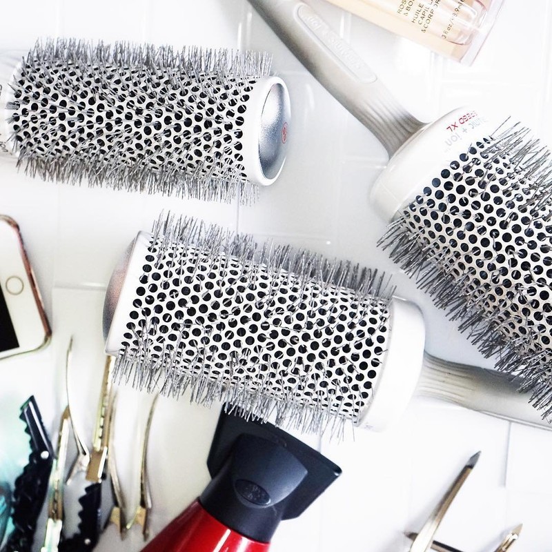 Olivia Garden Professional Hair Round Brush Ceramic + Ion Speed