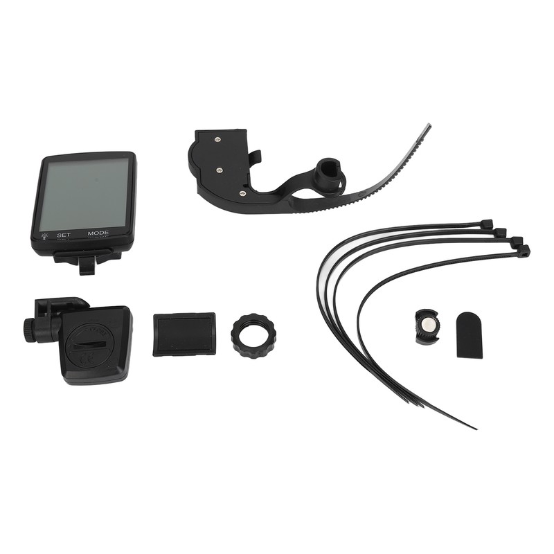 Bike Computer Waterproof LCD Backlight Display Speed Meter Cycling Odometer