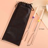 8 Pack Telescopic Barbecue Skewers Extendable 31-81cm Stainless Steel Marshmallow