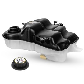 603-217 Front Engine Coolant Reservoir Tank with Cap Compatible with 2003-2007 Ford Excursion, F-250 Super Duty, F-350, F-350 Super Duty, F-450 Super Duty, F-550 Super Duty 3C3Z-8A080A-E 6C3Z-8A080-B