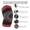Rodillera Estabilizadora Negra Sports Unisex + Parches Dolor Rodillas